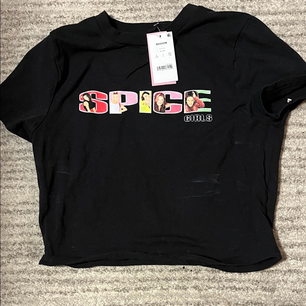 Black Spice Girls Graphic Tee